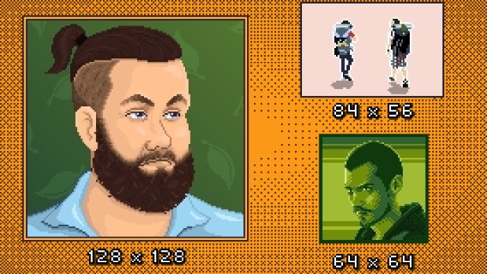 sizin fotoğrafınızı pixel art olarak çizeceğim