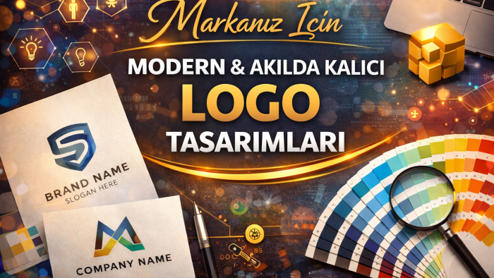 markanızı yansıtan özgün logo tasarımını yaparım