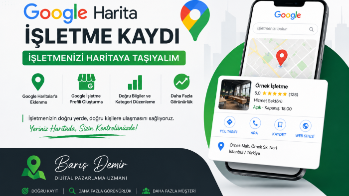 işletmenizi Google Haritalar'a eklerim