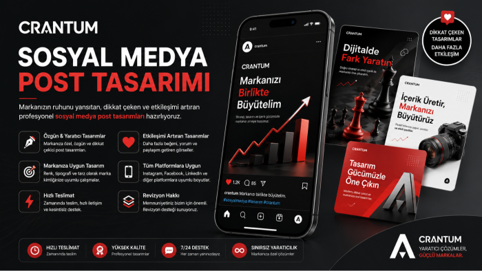 markanıza özel sosyal medya gönderileri tasarlayabilirim