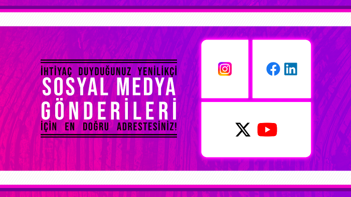 sizlere kreatif sosyal medya içerikleri tasarlayabilirim