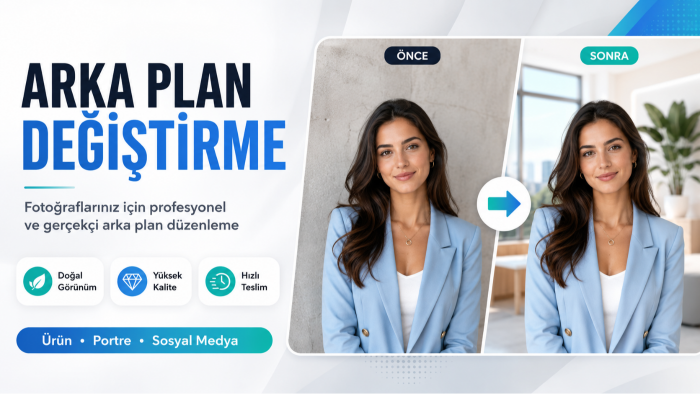 görsellerinizin arka planını profesyonelce değiştiririm
