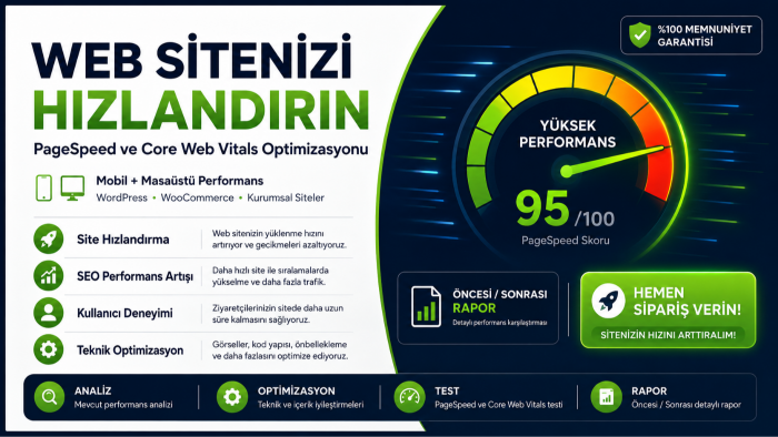yavaş siteleri hızlandırırım