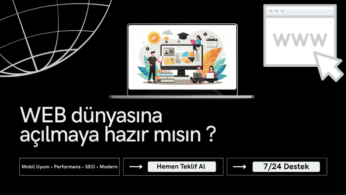 hayalinizdeki web sitesini modern ve size özel tasarlıyorum
