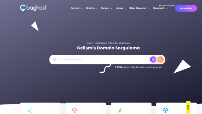 size domain ve hosting hizmeti verebilirim
