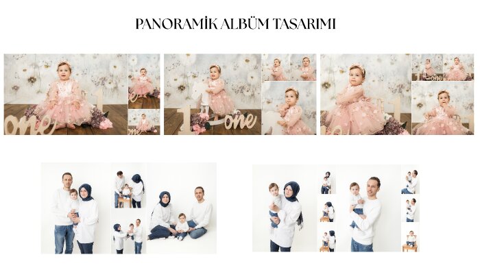  panoramik albüm tasarımı yaparım