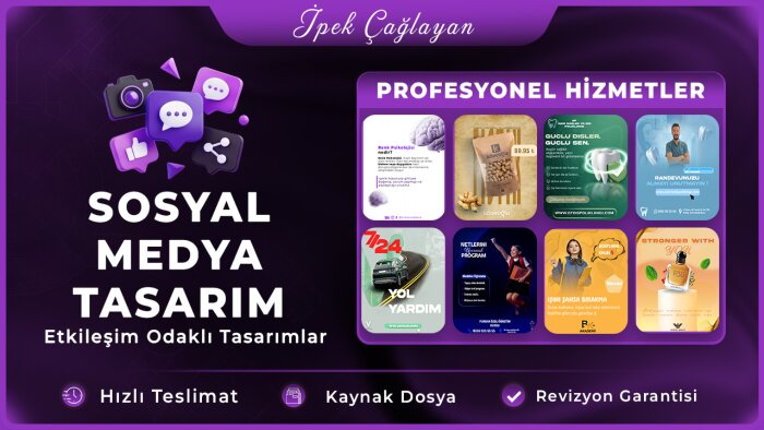 markanız için etkileşim odaklı sosyal medya tasarlarım