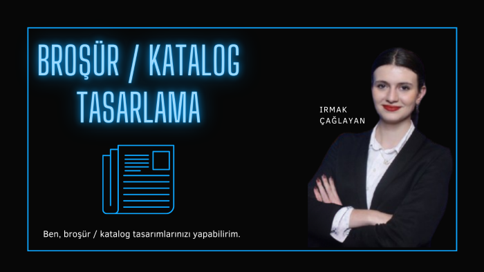 Türkçe ve İngilizce broşür ve katalog tasarlayabilirim