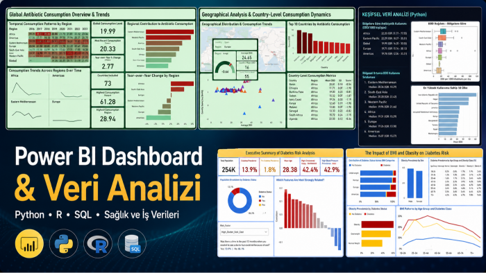 Power BI ile profesyonel dashboard hazırlayabilirim