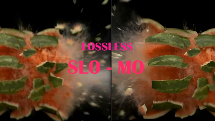 videolarınızı kayıpsız SLOW-MO yapıyorum