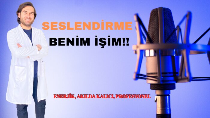 profesyonel olarak seslendirmenlik yapabilirim