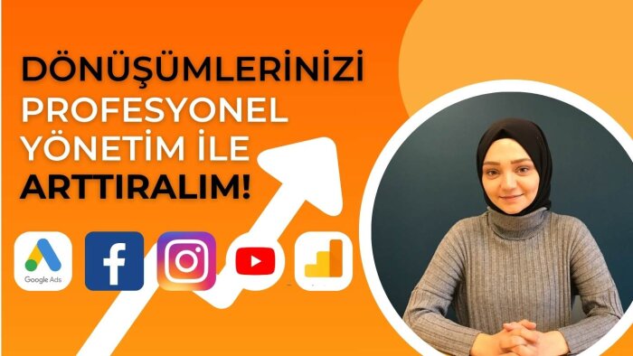 5 yıllık deneyimimle dönüşüm odaklı reklamlarınızı yönetirim