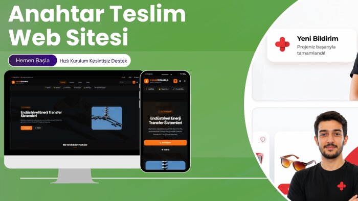 web sitenizi anahtar teslim hazırlayabilirim