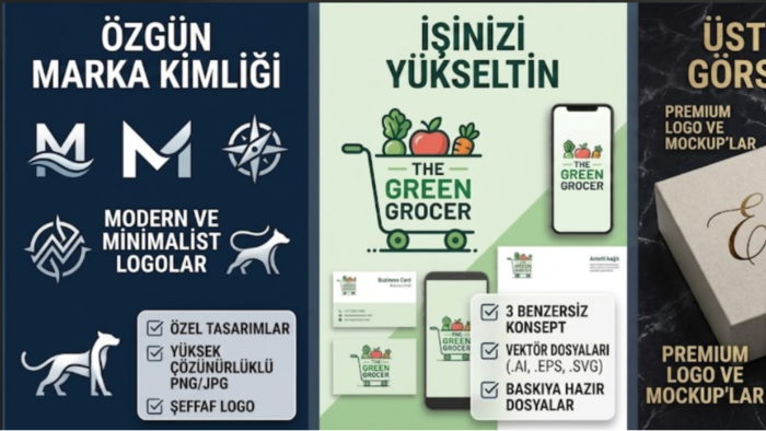istenen şekilde logo tasarlıyorum