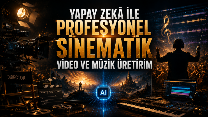 yapay zekâ ile profesyonel sinematik video ve müzik üretirim