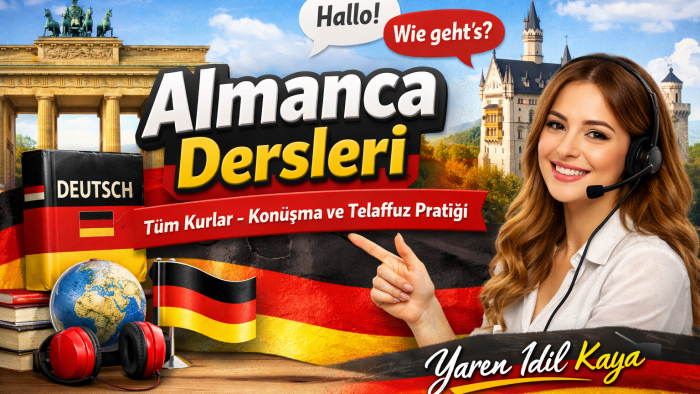 Almanca dersi ve konuşma pratiği veririm