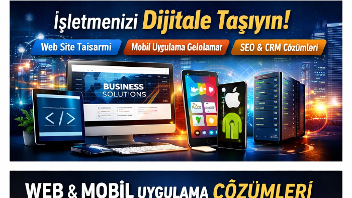işletmeler içinweb sitesi ve mobil uygulama geliştiriyorum