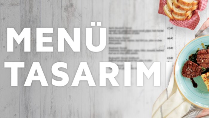 menü tasarımınızı yaparım