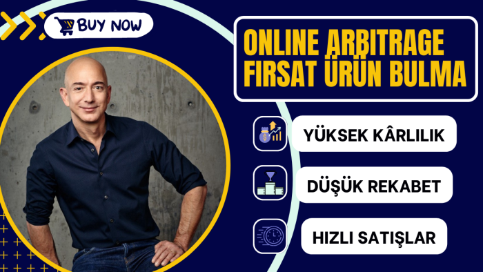 amazon online arbitraj için kârlılığı yüksek ürünler bulurum