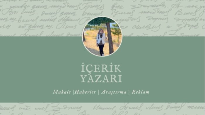 Reklam içeriğini yazarım