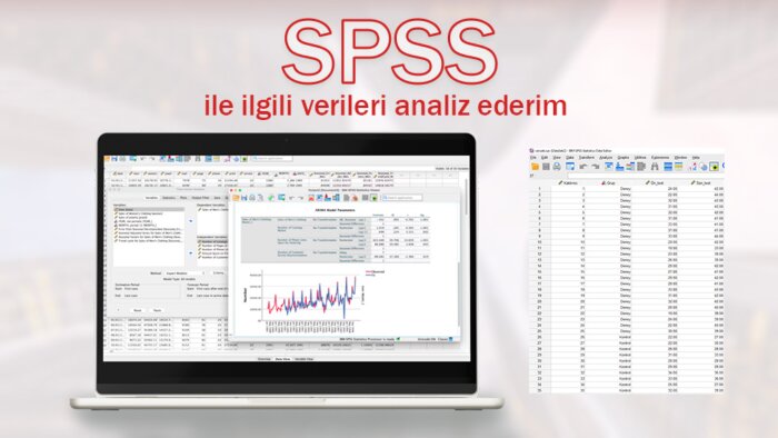  SPSS ile ilgili verileri analiz ederim