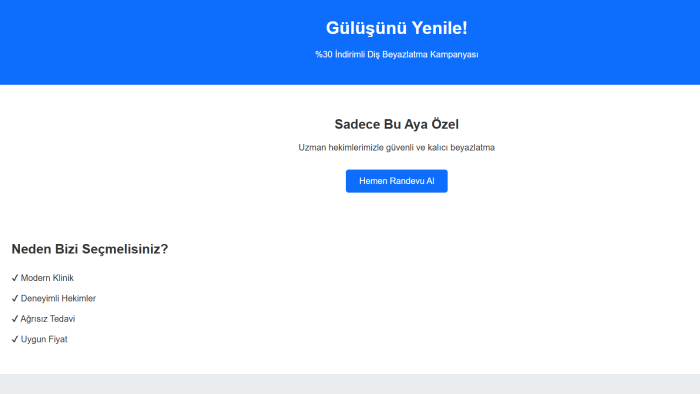 işletmeniz için müşteri getiren web sitesi tasarlarım