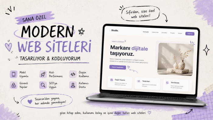  wordpress ile siteler geliştiririm