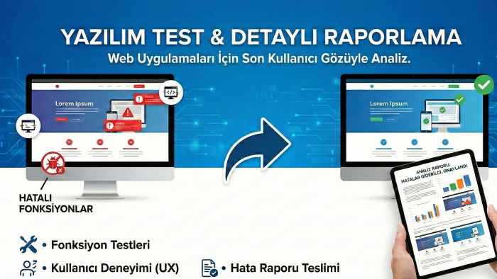web sitenizi test edebilirim