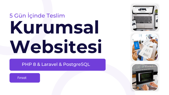 kurumsal web sitenizi yaparım