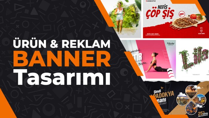 profesyonel olarak reklam banner tasarımları yaparım
