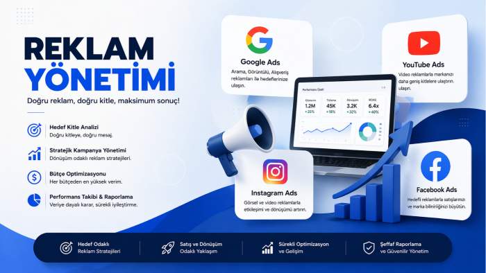 reklamlarınızı yönetirim