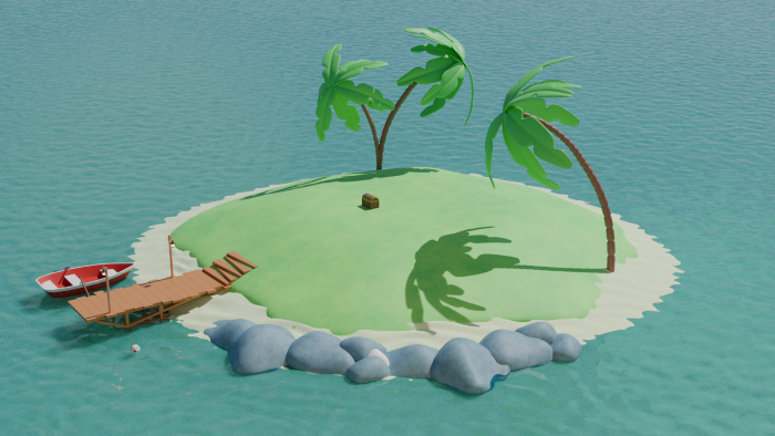 Blender kullanarak Low Poly modeller yapabilirim