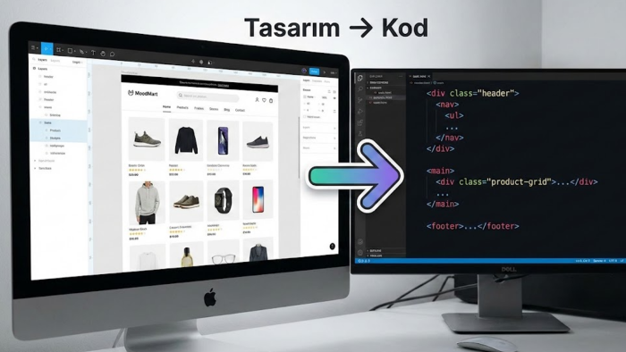 figma, veya PSD tasarımlarınızı CSS koduna çeviririm