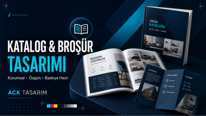 sizin için katalog ve broşür hazırlayabilirim