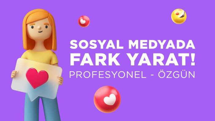 markanıza dikkat çekici sosyal medya tasarımları yapabilirim