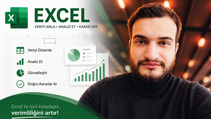 Excel de ihtiyacınız olan tabloları hazırlarım