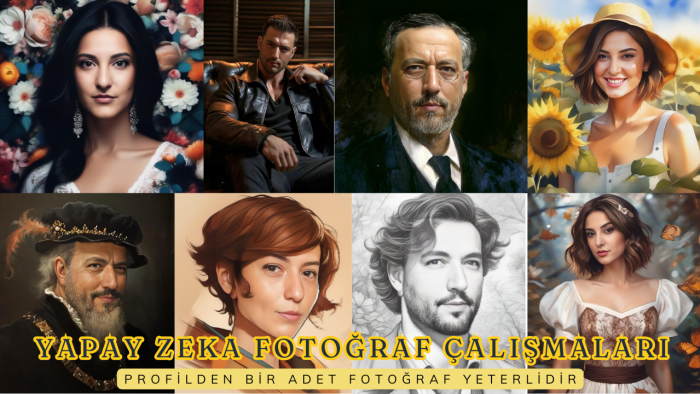 yapay zeka ile fotoğraflarınızı baştan yaratabilirim