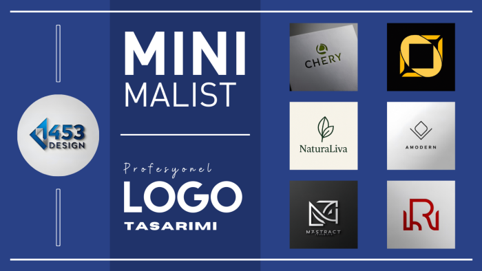 istediğiniz minimalist logoyu tasarlarım