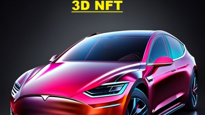araba markasını şık ve göz alıcı 3d nft'lerle yaparım