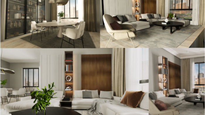 mekanlarınızı 3D modelleme ile tasarlıyorum