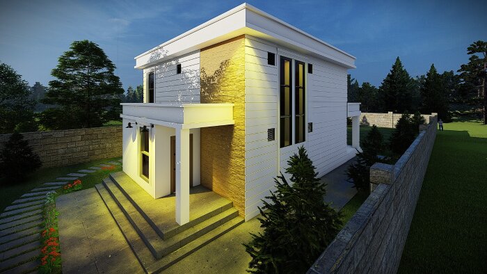 projenizin iç veya dış mekan renderını alabilirim