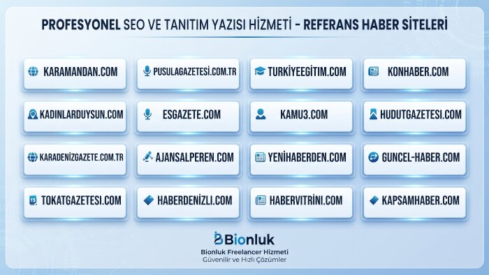 en çok tercih edilen sitelerde tanıtım yazınızı yayınlarım