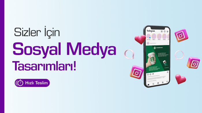 sizler için sosyal medya tasarımları tasarlayabilirim
