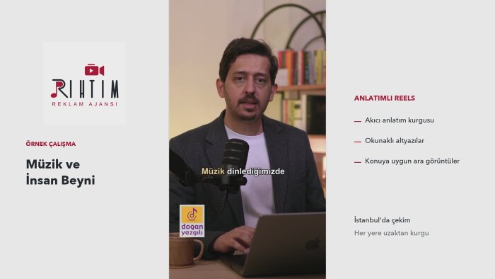 kurumunuz için profesyonel video çekimi ve kurgu yaparım