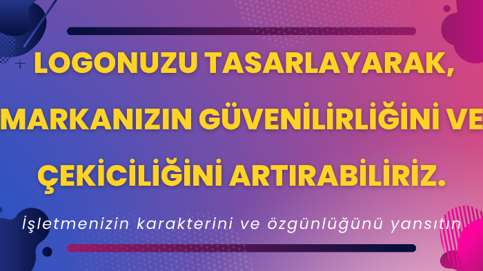 sizin için en uygun ve dikkat çekici logoyu tasarlarım