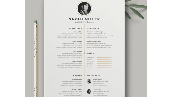 modern ve profesyonel CV tasarımları hazırlayabilirim