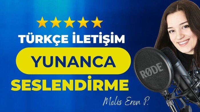 profesyonel Yunanca seslendirme yaparım