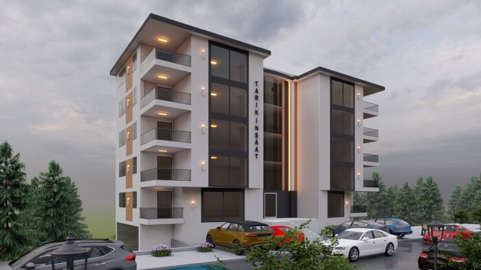 3D bina modelleme ve render yapabiliyorum
