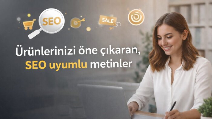 SEO uyumlu e-ticaret ürün açıklaması yazarım
