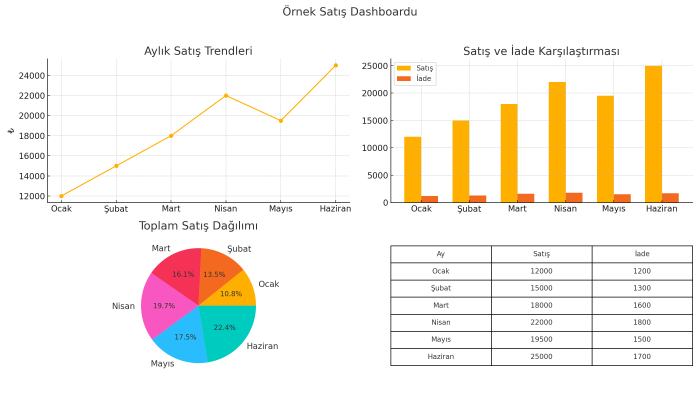 Excel verinizi analiz edip rapor haline getiririm